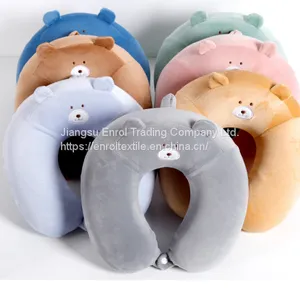 Cartoon U-shape Memory Pillow for Travel Lunch Break Office thumbnail-1