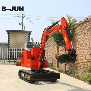 New High Configuration 1ton Hydraulic Mini Excavator for Garden thumbnail-2