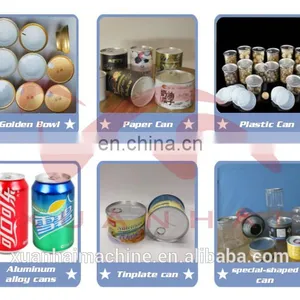FGJ-100/150 Customize 110v 220v Tin Sealer Electric Sealing Machine Semi Automatic Easy Open Plastic Can Seamer thumbnail-3