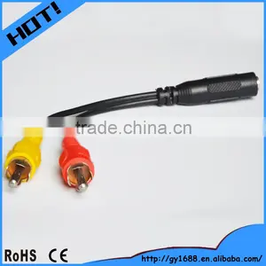 Multimedia Application 3.5mm Female to RCAx2 Male Cable thumbnail-2