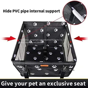 Oxford Breathable Folding Soft Washable Travel Bags Pet Products Dog Car Seat Carrier thumbnail-4