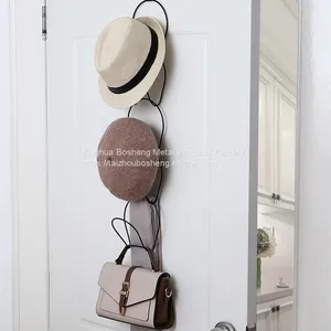 High Quality New Simple Design Wall Mounted Wire Hat Rack/Wall Mounted Coat & Hat Racks thumbnail-1
