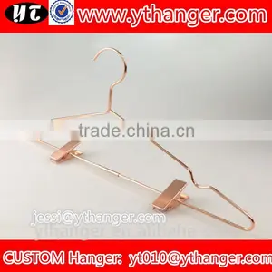 Copper Wire Hangers With Clips Metal Hangers for Clothes Quality Choice thumbnail-1