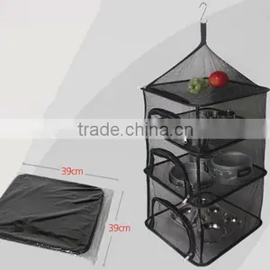 Fishing Quick Drying 4 Layers Vegetable Dishes Mesh Folding Net thumbnail-5