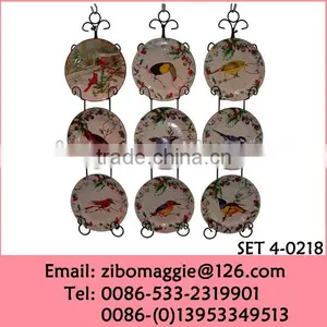 2016 Hot Sale Decorative Wholesale Ceramic Number Plate With Rack thumbnail-1