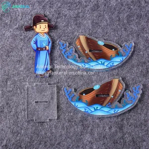 Low MOQ Acrylic Cartoon Figure Display Holder 2021 Best Promotional Items for Anime Fans thumbnail-3