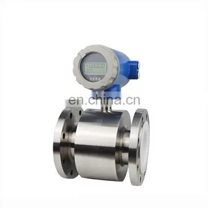 HOT SALE AC220V DN50 Cast Iron Material Flanged 4-20Ma Electromagnetic Flowmeter thumbnail-4