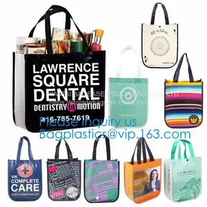 Customized Logo Promotional Non Woven Bag Carrier Bag, New Fashion Non Woven Shopping Bag/PP Non Woven Bag/pp Ecological thumbnail-4