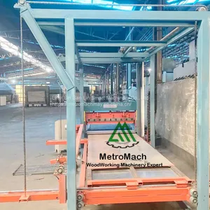 Automatic Woodworking Plywood Veneer Assemble Line/Core Veneer Paving Machine Line thumbnail-2
