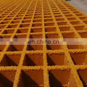 Heavy Duty FRP Mesh Grating Anti-slip Floor Grating thumbnail-3
