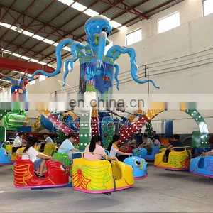 Commercial Playground Ride Childrens Play Center Equipment Large Octopus Ride for Sale thumbnail-5