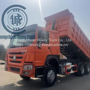 China Used Howo Sinotruck Dump Truck Tipper 6x4 10 Wheels Tippers for Sale thumbnail-1