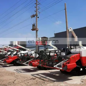 2021 Rice Combine Harvester YAZU 128 Harvetser Chinese Manufacturer Combine Harvester 128hp thumbnail-4