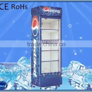 Hot Sale Upright Glass Door Display Beverage Cooler thumbnail-2