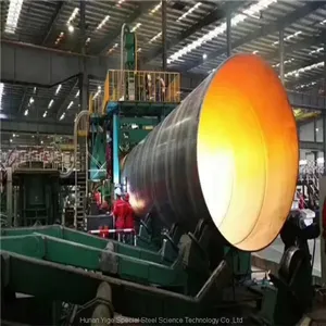 Carbon Steel Helical Seam Pipe Spiral Welded Steel Tube SSAW Carbon Steel for Construction thumbnail-5