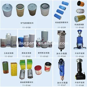 Original Accessories Bus Parts ZK6122HL ZK6122H9 Bus Engine Parts Air Filter Element thumbnail-6