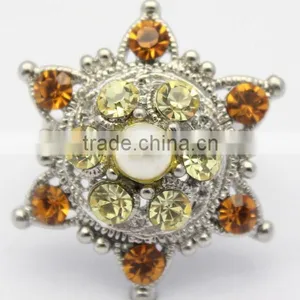 Make Fashion Jewelry Rings Ancient Style Rings Shiny Diamond Pearl Rings thumbnail-6