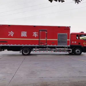 Export Heavy-duty HOWO Refrigerated Truck, 7.2 Meters Long, With a 250 HP Diesel Engine, Container thumbnail-3