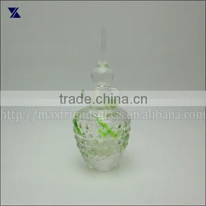 Hand Made Cased Glass Perfume Bottle Scent Bottle Reed Diffuser Glass Vase 60ml thumbnail-1