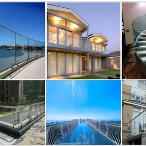 Tempered Glass for Security Pool Fences 6mm 8mm 10mm 12mm for Pool Fence / Balustrade /Tempered Glass for Swimming Pool Fencing thumbnail-4