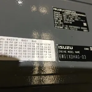 New Japanese Isuzu Engine AH-6WG1X 300kW for Sany 485/SY500/SY550 Excavators Isuzu Diesel Engine Isuzu Engin thumbnail-5