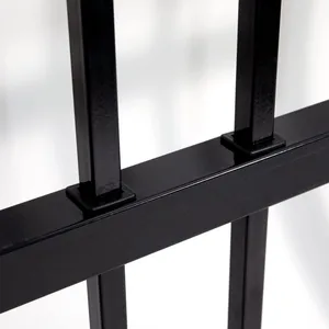 Wholesale Price Galvanized Steel Fence Used for the Backyard of Villa Residences Facilities Modern Rust-proof Fence thumbnail-3