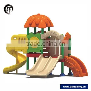 JT16-3701 Wholesale Factory Price 2016 New All Plastic Kids Outdoor Preschool Playground Equipment Product thumbnail-1