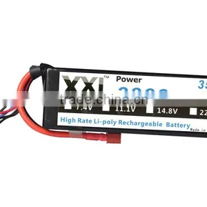 XXL 3300mah 18.5V 5S 35C Lipo Battery Packs for rc Helicopter thumbnail-3