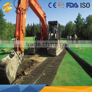 Color HDPE Floor Protection Mat / HDPE Grass Protector Mats Plastic thumbnail-1