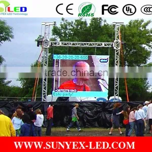 New Factory Price Rental hd P10 Outdoor Full Color Video Led Display Quality Choice thumbnail-6