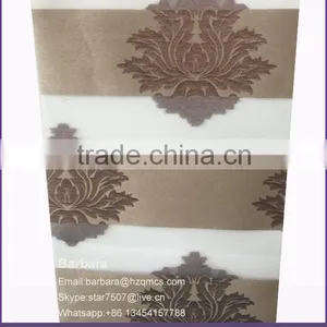 China Home Decoration Modern Latest Window Designs Zebra Blinds for Living Room thumbnail-3