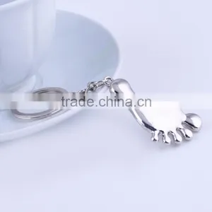 Wholesale Custom Promotional Gifts Key Ring Foot Shape Keychain thumbnail-2