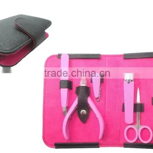 MS1689 Most Popular Personalized Beautiful Manicure Set and Pedicure Kit 7pc thumbnail-1