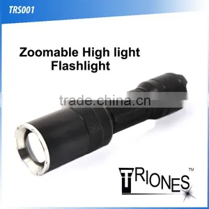 (160268) High Power Waterproof 18650battery Adjustable Focus Tactical Best Torch Light thumbnail-1