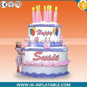 HOT Sale! Special Design Party Decoration Inflatable Birthday Cake,inflatable Cake thumbnail-1