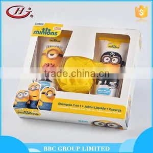 BBC Minons Gift Sets OEM 002 Body Care Natural Moisturizing 200ml Bath Set Baby Shower Gel thumbnail-1