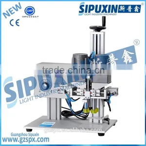 Sipuxin_Semi Automatic Plastic Bottle Screw Capping Machine thumbnail-2