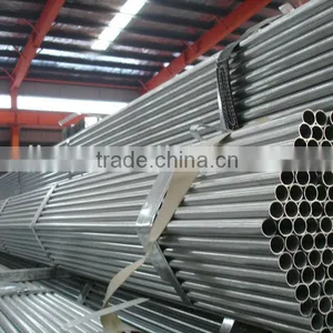 Galvanized Round Steel Pipes -- Roof Truss / Fences / Porch / Z : 8 Micron thumbnail-2