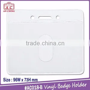 High Quality Heavy Duty id Card Pin Badge Holder With Metal Clip thumbnail-3