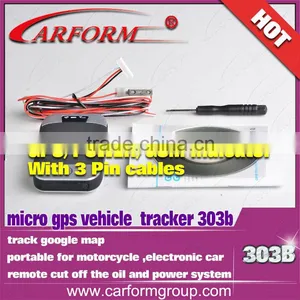 2014 Large Factory Direct Selling Mini Handheld and Vehicle Gps Tracking Device Car/ Motorcycle Gps Tracker 303B thumbnail-1