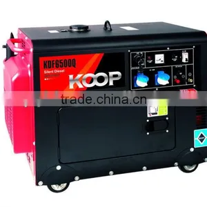 Sound Proof Diesel Generator-KDF6500Q-KOOP POWER thumbnail-1