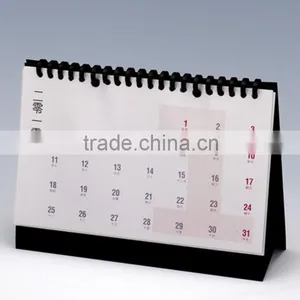 CMYK Notepad With Calendar Cube Desktop Calendar Stand thumbnail-1