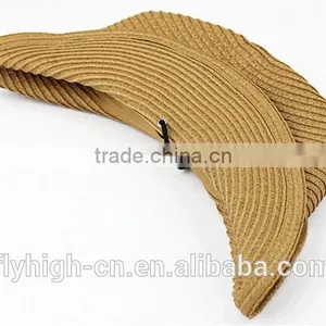 Custom Hand Made Promotional Natural Straw Hats thumbnail-2