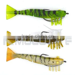 Kmucutie CHS006 In Stock Soft Shrimp Lure High Quality Plastic Soft Fishing Lure for Cuttlefish thumbnail-5