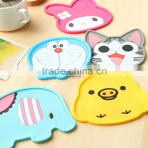 Creative Animal Cute Cat Silicone Cup Mat thumbnail-1