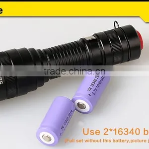 Long Range Self Defence Weapon Aluminum Alloy Flash Light thumbnail-5
