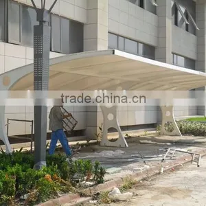 PVC MEMBRANE, PVC CAR SHELTER, CAR SHED thumbnail-2