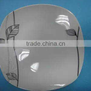Ceramic Porcelain Pizza Plate / White Ceramic Pizza Plate / Ceramic Dinner Plates thumbnail-5