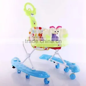 KS-32 Certificate Adjustable Doll Foldable Baby Walker With Musics thumbnail-5