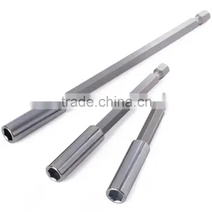 3pcs Magnetic Bit Holder Extensions Tip Bar 3" 4" 6" Quick 1/4" Hex Shank Electric Screwdriver Drill Bis Tools thumbnail-6